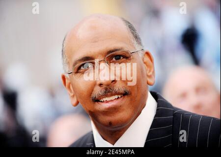 Chairman of the RNC Michael Steele attends an event to unveil a statue of the late former President Ronald Reagan in the Capitol Rotunda June 3, 2009 in Washington, DC. USA The Reagan statue will become part of the National Statuary Hall Collection, which is comprised of statues donated by individual states to honor men and women notable in each state's history. Photo by Olivier Douliery/ABACAPRESS.COM Stock Photo