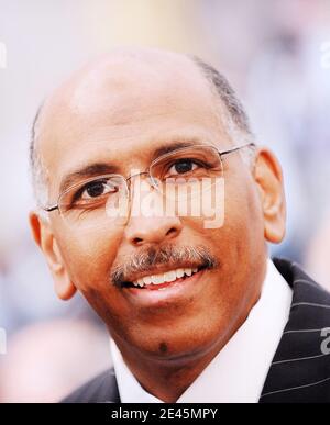 Chairman of the RNC Michael Steele attends an event to unveil a statue of the late former President Ronald Reagan in the Capitol Rotunda June 3, 2009 in Washington, DC. USA The Reagan statue will become part of the National Statuary Hall Collection, which is comprised of statues donated by individual states to honor men and women notable in each state's history. Photo by Olivier Douliery/ABACAPRESS.COM Stock Photo