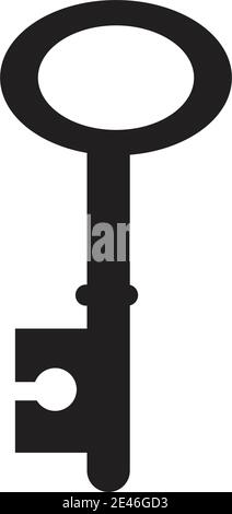 Key icon vector illustration design template Stock Vector