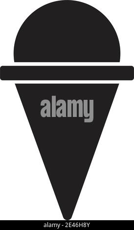 ice cream Logo Template vector icon illustration design Stock Vector