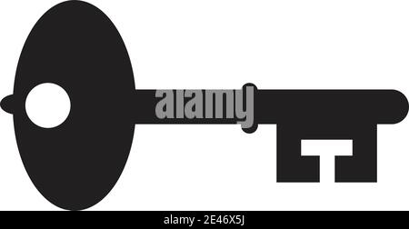 Key icon vector illustration design template Stock Vector