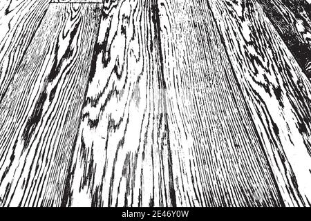 Wooden Planks Overlay Stock Vector