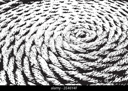 Rope Overlay Texture Stock Vector
