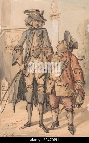 Paul Sandby - Caricature Of George Bubb Dodington And Sir Thomas ...