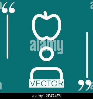 newton vector icon Linear icon. Editable stroked line Stock Vector