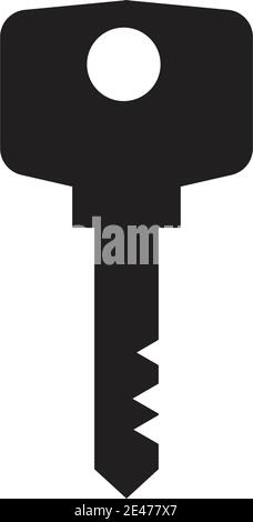 Key icon vector illustration design template Stock Vector