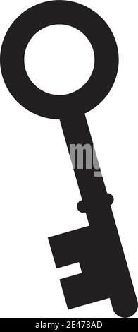 Key icon vector illustration design template Stock Vector