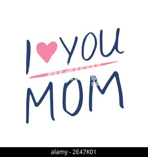 Super mom, Calligraphic Letterings signs set, printable phrase set. Vector  illustration Stock Vector Image & Art - Alamy