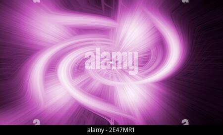 Beautiful purple fractal background. Abstract nebula in deep space Stock Photo