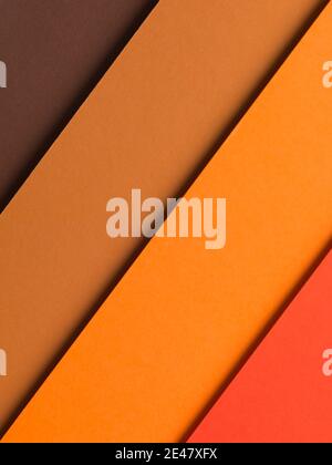 Macro image of retro color paper in line, three-dimensional effect, abstract background Stock Photo