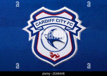 How to draw Cardiff City F.C. Logo - Premier League 