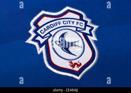 Cardiff City FC Ralls 21/22 Headshot Poster Officially 