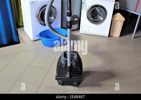 washing machine isolated on white background Stock Photo