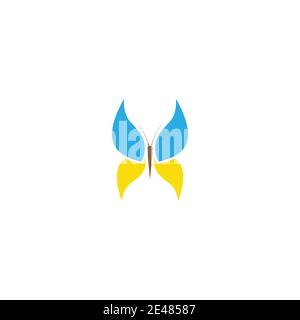 Beauty Butterfly Vector icon design Stock Vector