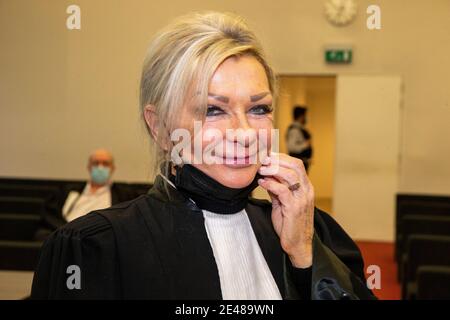 Lawyer Liliane Verjauw pictured during the first session in the trial ...