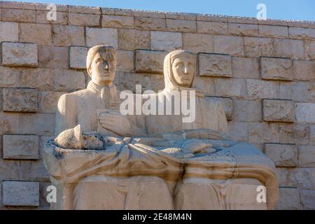 Italy Veneto Pederobba -  French Military Memorial -  The First World War Stock Photo