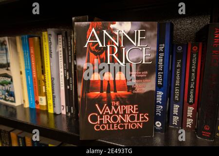 Barnes & Noble Booksellers Paperback Books Display in New York City, USA Stock Photo