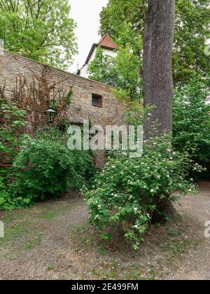 Passage, passage, bricked up, wall, city wall, place of interest, historical place of interest, place of monument, monument, monument protection, listed, historical old town, old town Stock Photo