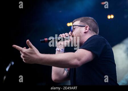 Aarhus, Denmark. 06th, June 2017. The American heavy metal band