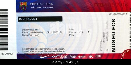 Football match ticket hi-res stock photography and images - Alamy