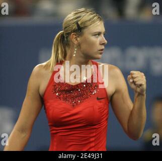 Maria Sharapova, 08-30-07 Photo By John Barrett/PHOTOlink /MediaPunch