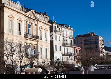 Buildings in a city, Bastia, Cap Corse, Haute-Corse, Corsica, France Stock Photo