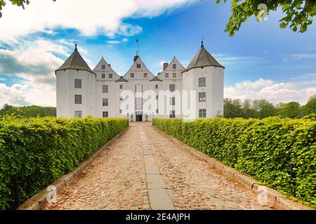 The Castle Glücksburg in Schleswig-Holstein, Germany Stock Photo