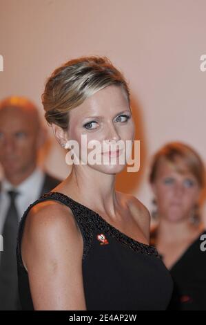 Charlene Wittstock attends the charity summer gala for Fight Aids Monaco in Monaco on July 17, 2009. Photo by Thierry Orban/ABACAPRESS.COM Stock Photo