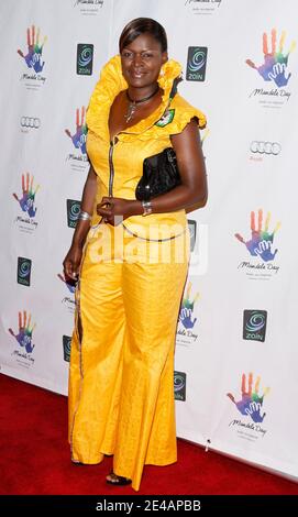 Musician Yvonne Chaka Chaka attends the Mandela Day: A 46664 Celebration Concert at Radio City Music Hall in New York City, NY, USA on July 18, 2009. Photo by Fernando Leon/ABACAPRESS Stock Photo