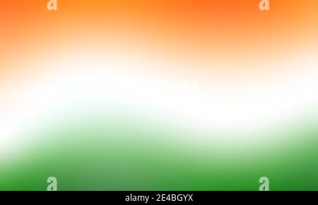 Vector illustration of indian tricolor flag background. Modern abstract freedom celebration background. Stock Vector