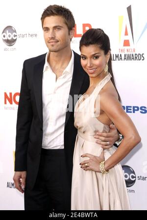 Roselyn Sanchez, Eric Winter arrives for 2009 ALMA Awards - Arrivals held at Royce Hall on the UCLA Campus in Los Angeles, California, USA on September 17, 2009. Photo by Tony DiMaio/ABACAPRESS.COM (Pictured: Eric Winter, Roselyn Sanchez) Stock Photo