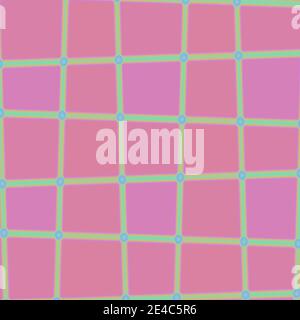 Bright pink grid abstract geometric background with soft colorful . illustration for your graphic design. Stock Photo