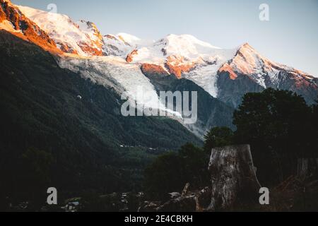France, Chamonix, Mont Blanc Stock Photo