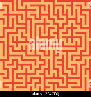 Seamless Pattern, Infinite Texture - Illustration On A Square 