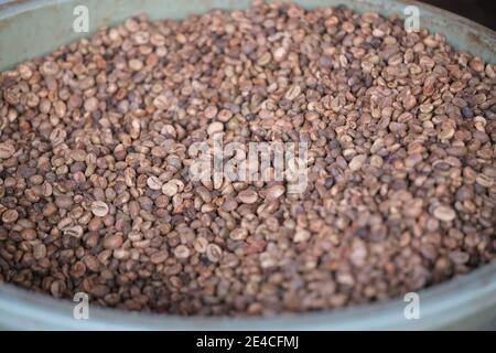 Indonesia Bali Negara - Pasar Umum Negara - State Public Market - Bali Coffee beans Stock Photo