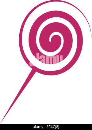 Candy icon logo design vector template Stock Vector