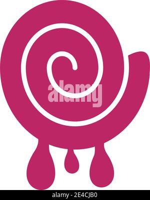 Candy icon logo design vector template Stock Vector