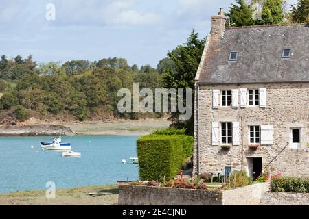 Pointe de la Pepinais between Saint Cast le Guildo and St. Jacut de la Mer in Brittany, France. Stock Photo