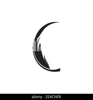 Feathers Logo Template vector symbol nature Stock Vector
