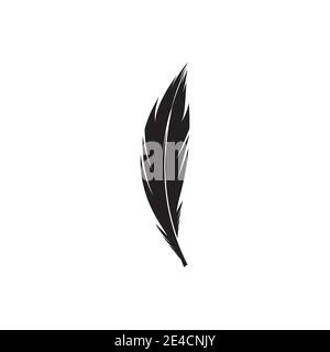 Feathers Logo Template vector symbol nature Stock Vector