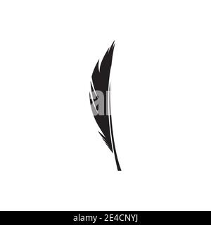 Feathers Logo Template vector symbol nature Stock Vector