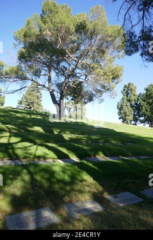 Glendale, California, USA 18th January 2021 A general view of atmosphere of actress Betty Bronson's Grave at Forest Lawn Memorial Park on January 18, 2021 in Glendale, California, USA. Photo by Barry King/Alamy Stock Photo Stock Photo