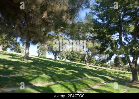 Glendale, California, USA 18th January 2021 A general view of atmosphere of actress Maria Ouspenskaya's Grave at Forest Lawn Memorial Park on January 18, 2021 in Glendale, California, USA. Photo by Barry King/Alamy Stock Photo Stock Photo