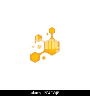 Honey  Logo Template Design Vector Design Concept Symbol Stock Vector