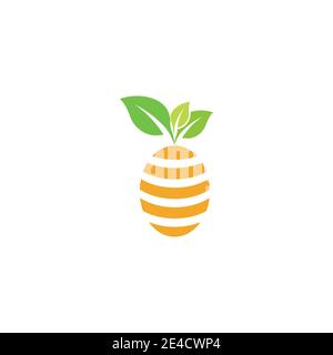 Honey  Logo Template Design Vector Design Concept Symbol Stock Vector