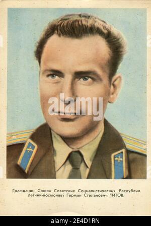 Gherman Stepanovich Titov (11 September 1935 – 20 September 2000) was a Soviet cosmonaut. Stock Photo