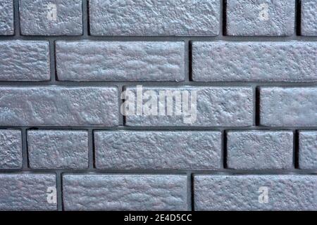 Modern Multi Color Stone Wall used for Background Stock Photo