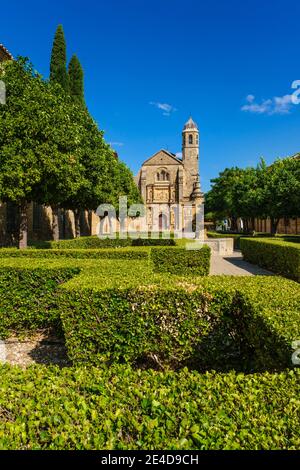 Sacra Capilla del Salvador del Mundo. XVIth century chapel of the Savior, Vazquez de Molina Square. Ubeda, UNESCO World Heritage Site. Jaen province, Stock Photo