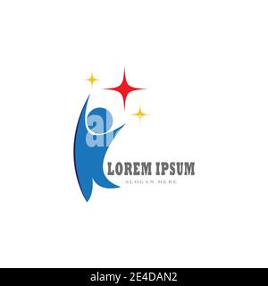 Star icon Template vector illustration design Stock Vector