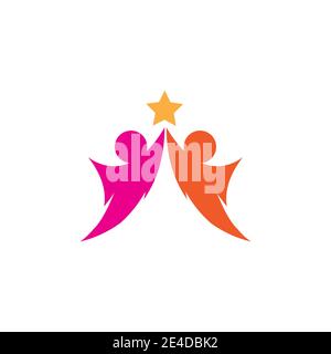 People Icon work group Vector illustration design Stock Vector